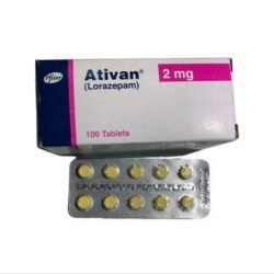 Comprar Lorazepam online caixa original Ativan Pfizer 2mg comprimidos